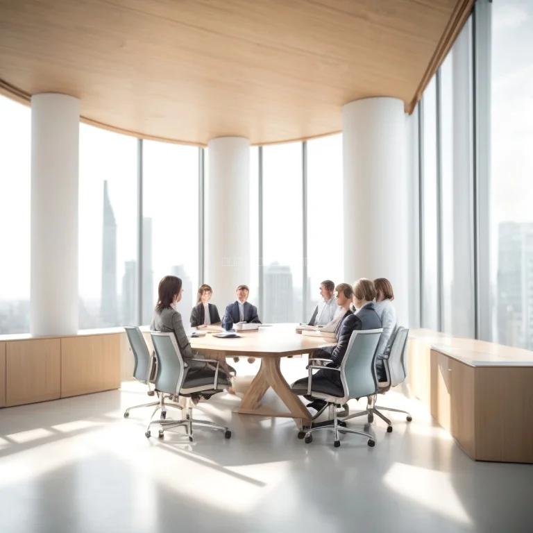 マインドフルリーダーとチームの協働風景